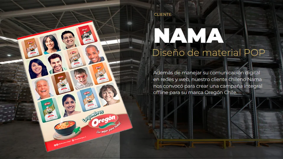 NAMA - Material POP Oregón Chile